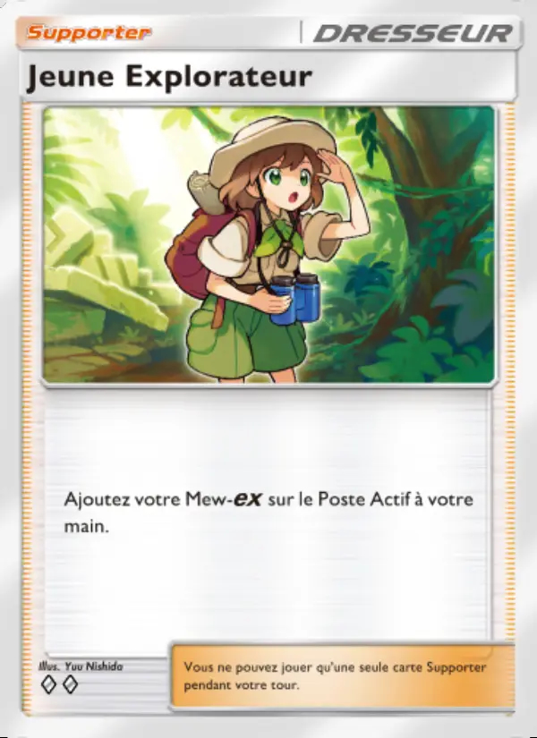 Image of the card Jeune Explorateur