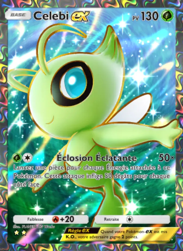 Image of the card Celebi-ex