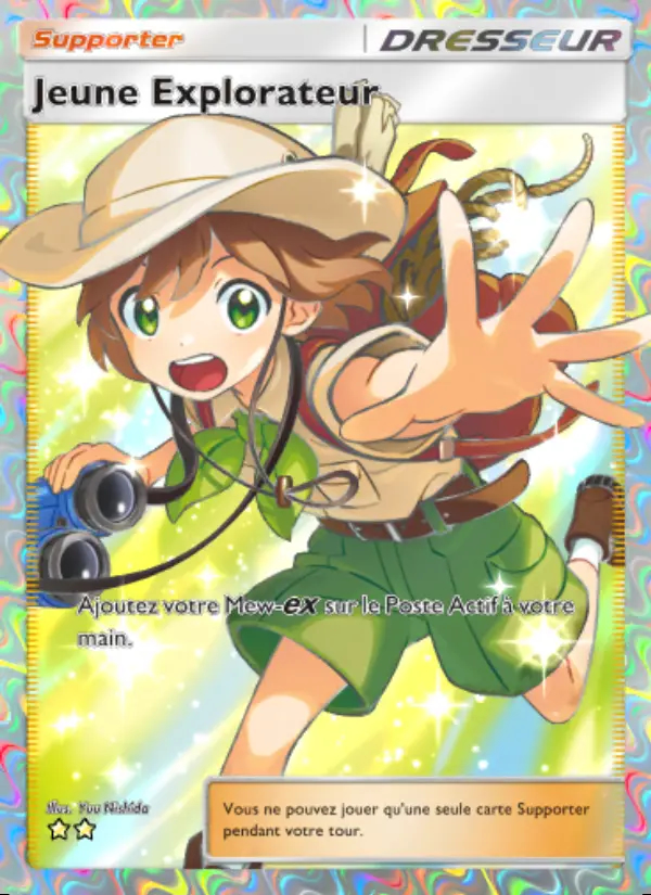 Image of the card Jeune Explorateur