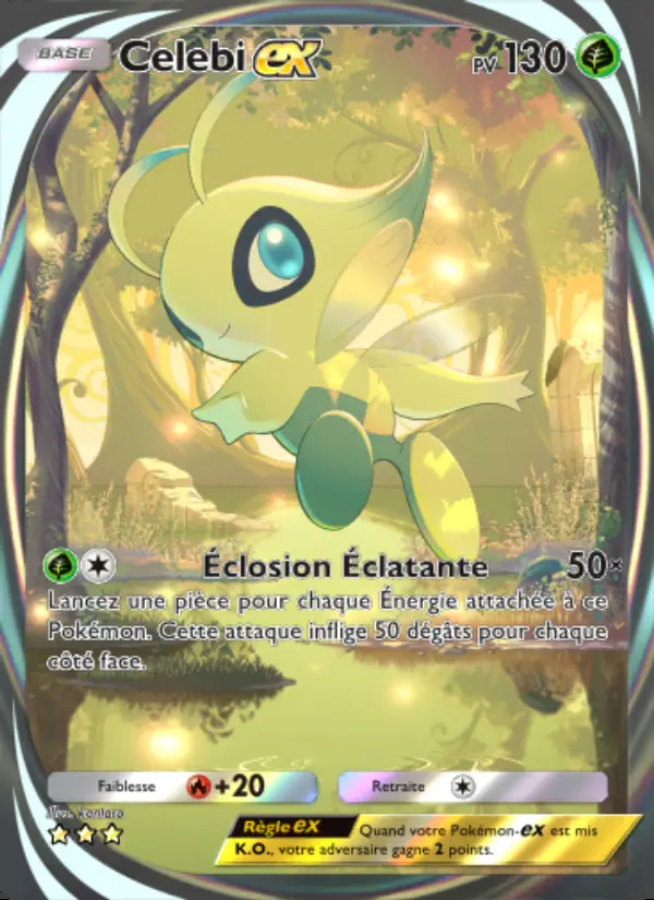 Image of the card Celebi-ex
