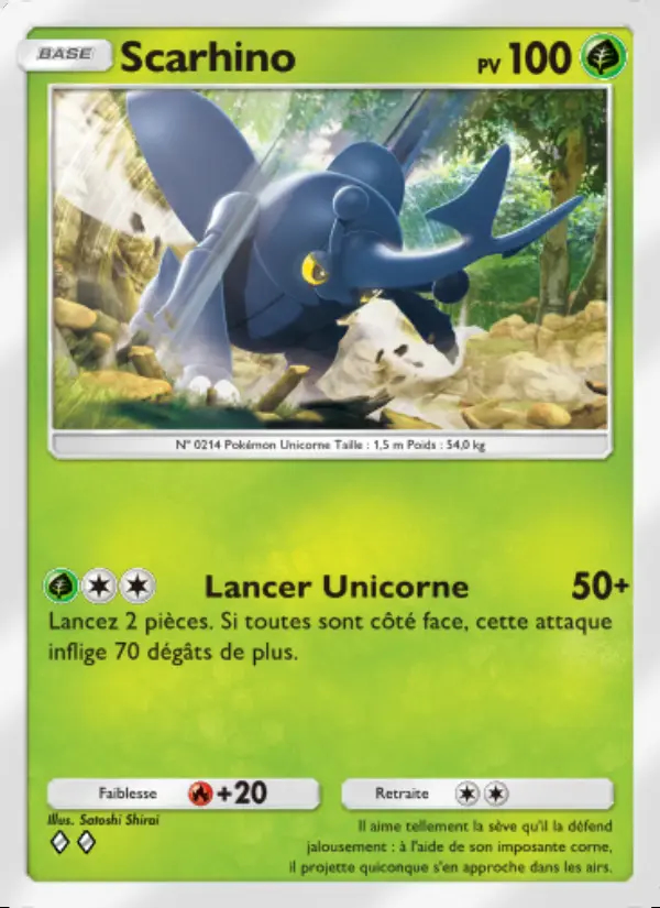 Image of the card Scarhino
