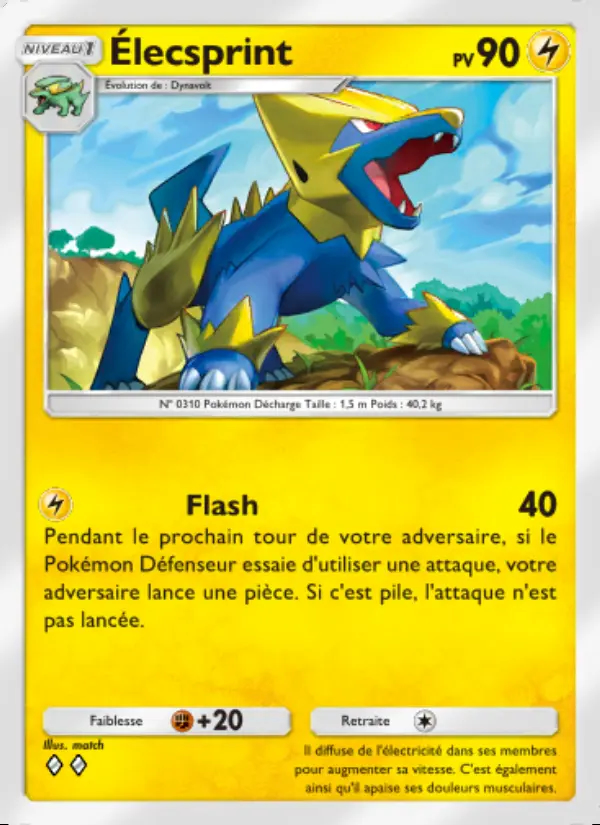 Image of the card Élecsprint