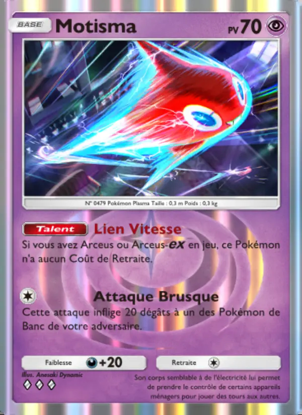 Image of the card Motisma