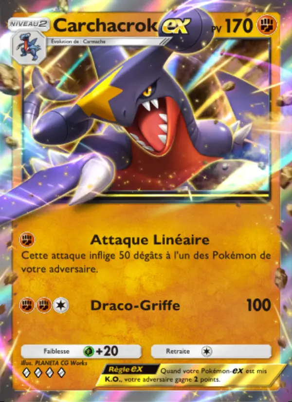 Image of the card Carchacrok-ex