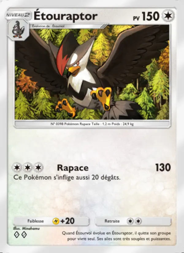 Image of the card Étouraptor