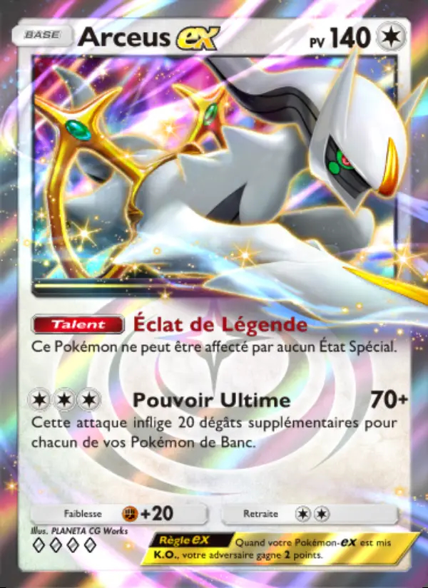Image of the card Arceus-ex