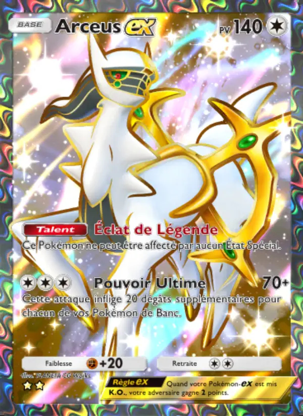 Image of the card Arceus-ex