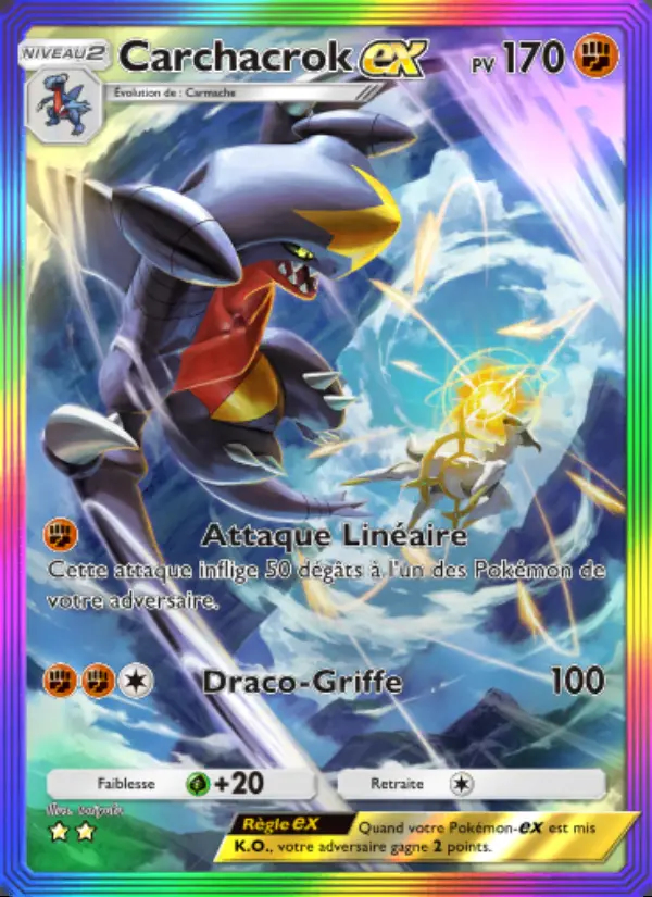 Image of the card Carchacrok-ex