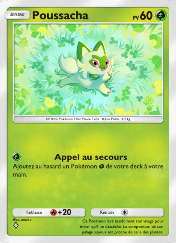 Image of the card Poussacha