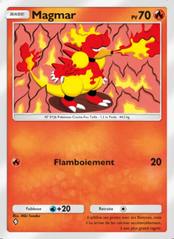 Image of the card Magmar