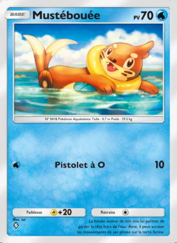 Image of the card Mustébouée