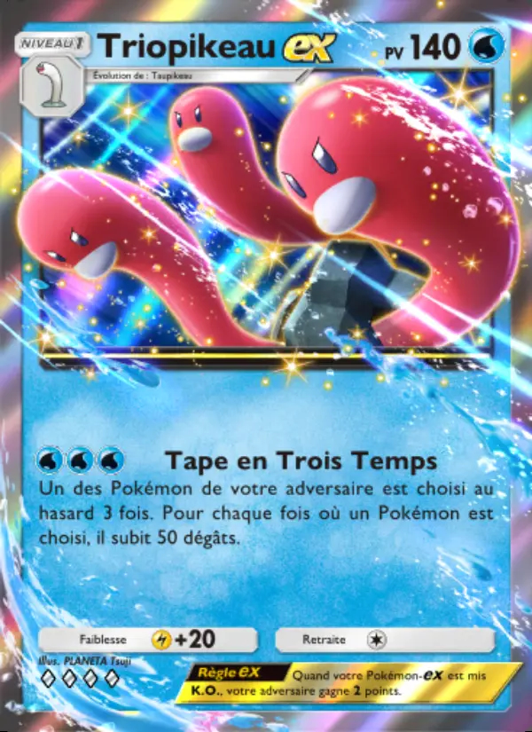 Image of the card Triopikeau-ex