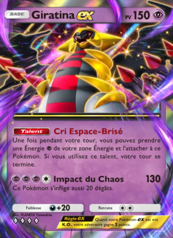 Image of the card Giratina-ex