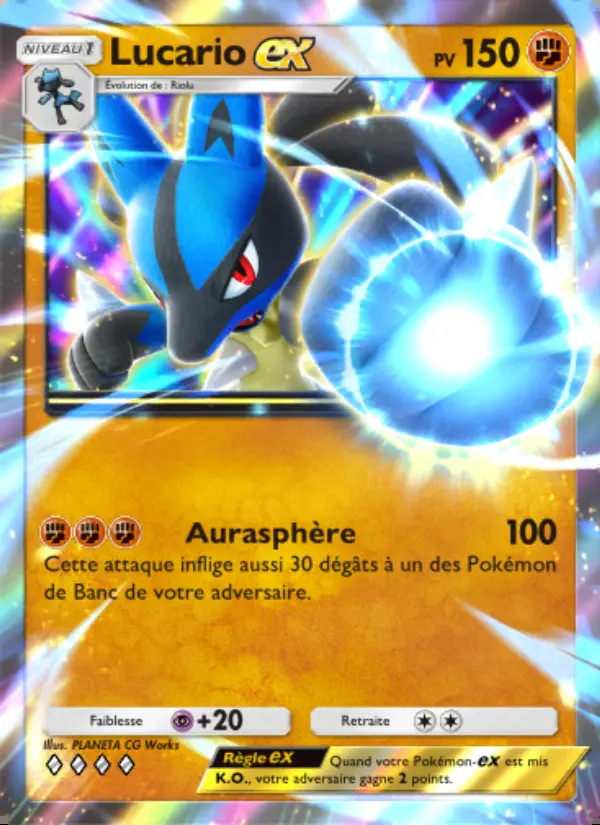 Image of the card Lucario-ex