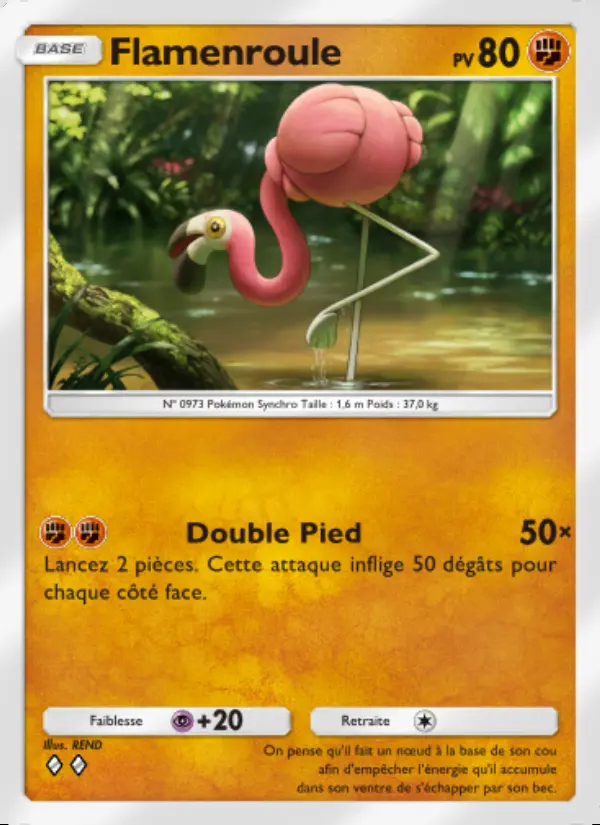 Image of the card Flamenroule