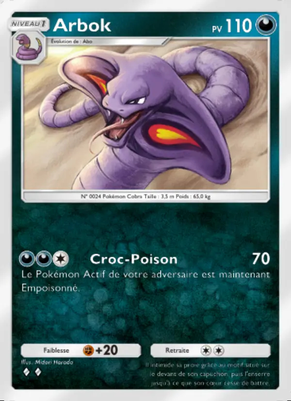 Image of the card Arbok