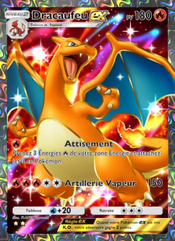 Image of the card Dracaufeu-ex
