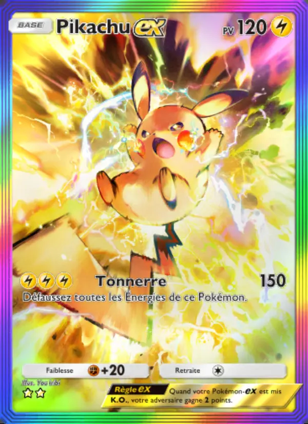 Image of the card Pikachu-ex