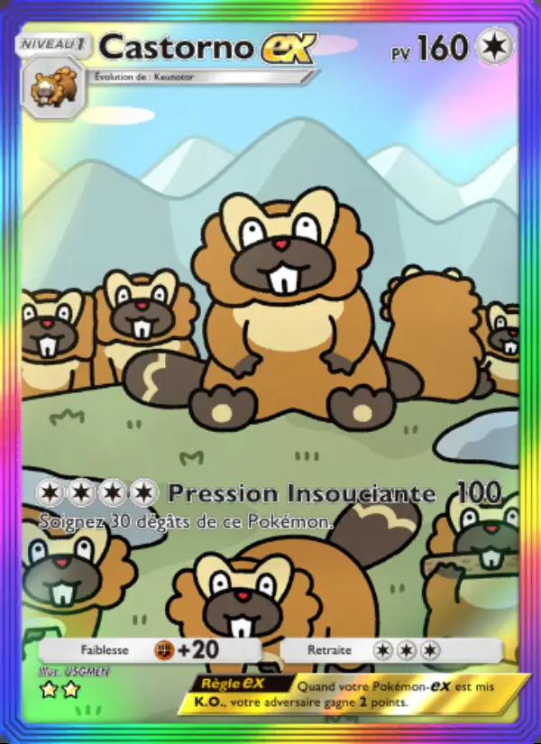 Image of the card Castorno-ex