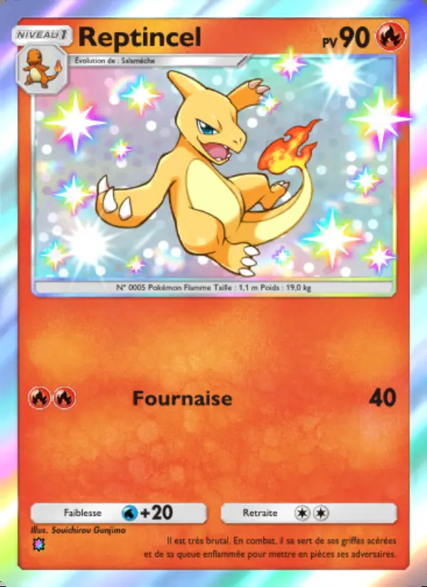 Image of the card Reptincel