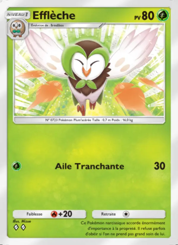 Image of the card Efflèche