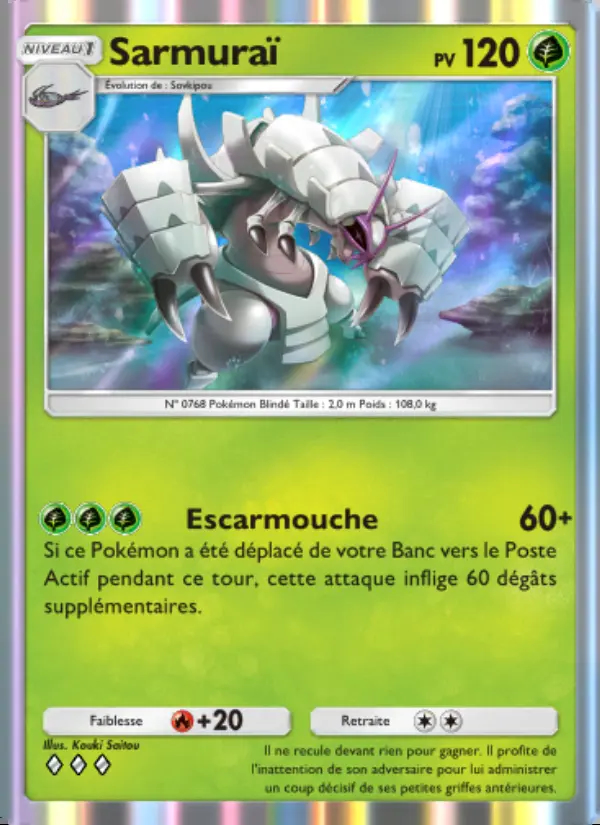 Image of the card Sarmuraï