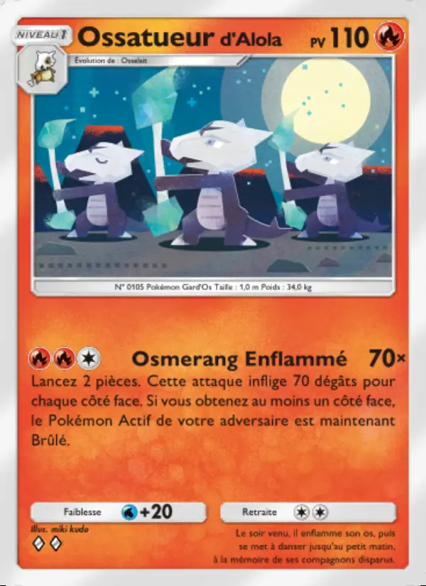 Image of the card Ossatueurd'Alola