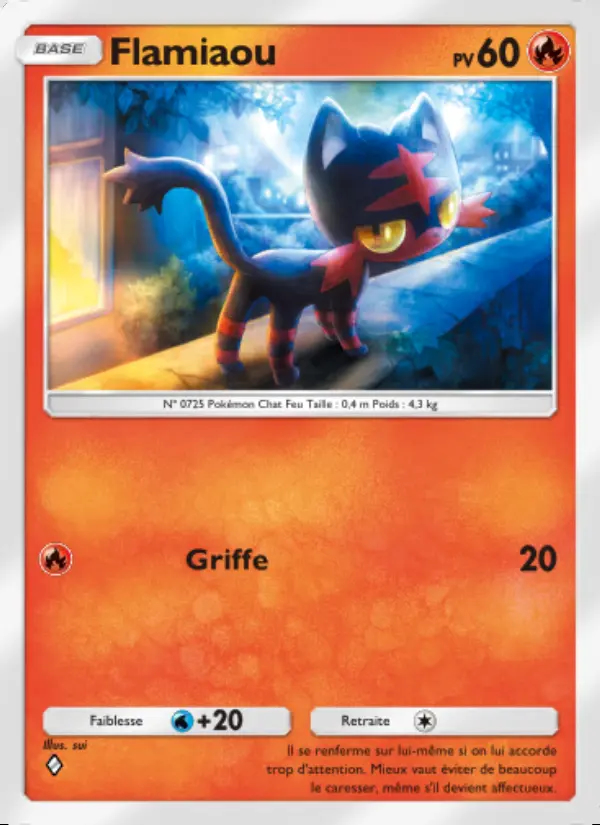 Image of the card Flamiaou