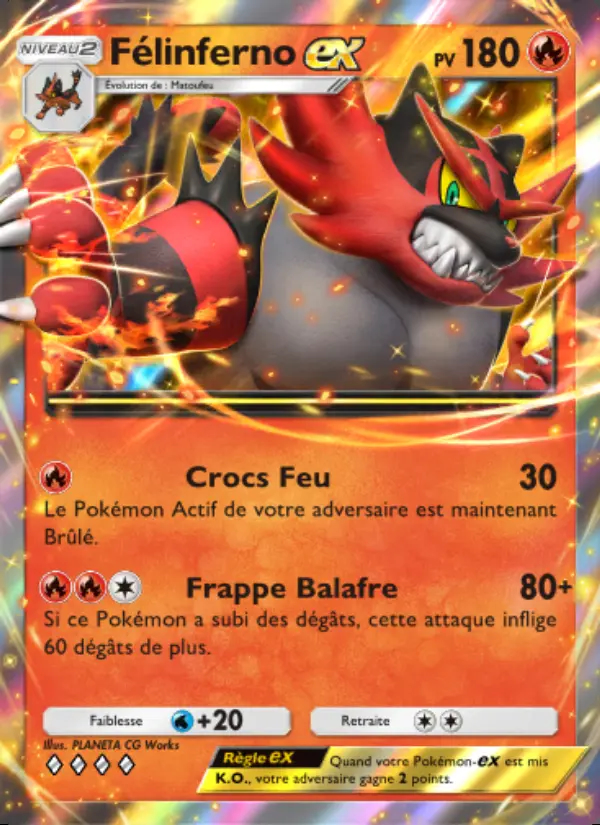 Image of the card Félinferno-ex