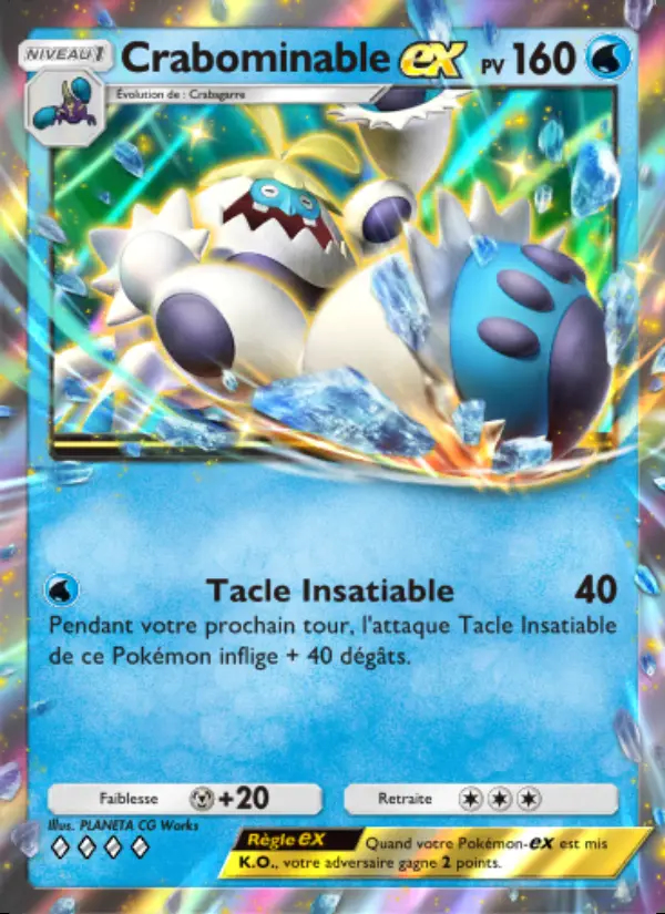 Image of the card Crabominable-ex