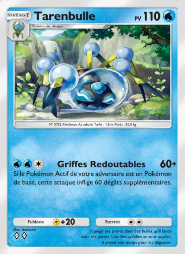 Image of the card Tarenbulle