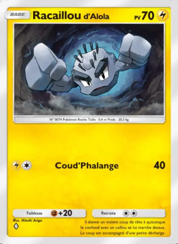 Image of the card Racailloud'Alola