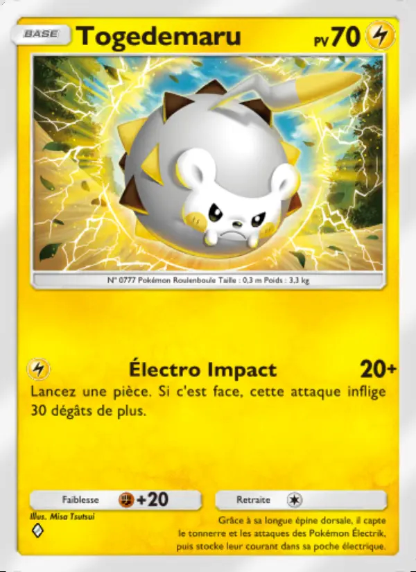 Image of the card Togedemaru