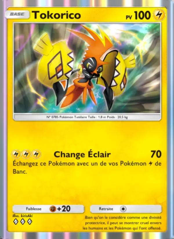 Image of the card Tokorico