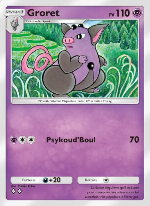 Image of the card Groret