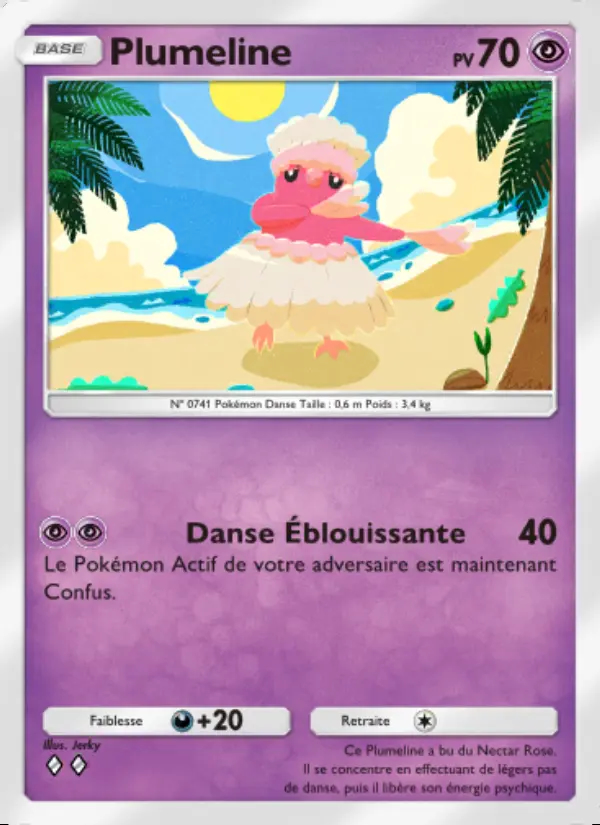 Image of the card Plumeline