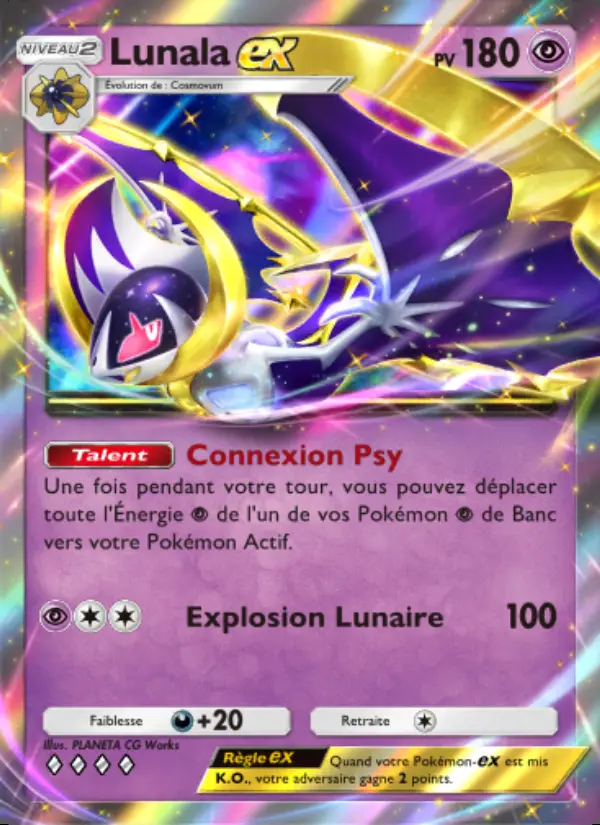 Image of the card Lunala-ex