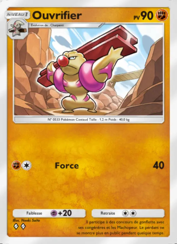 Image of the card Ouvrifier