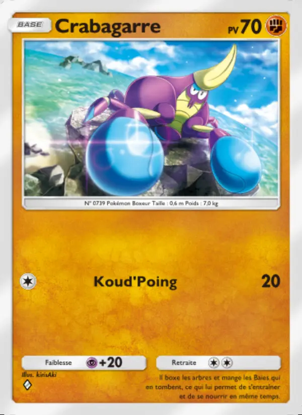 Image of the card Crabagarre