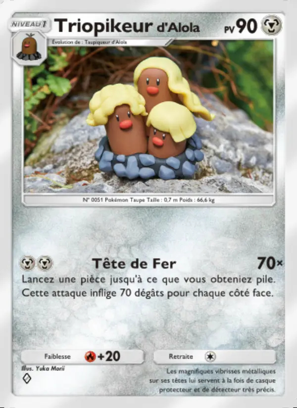 Image of the card Triopikeurd'Alola