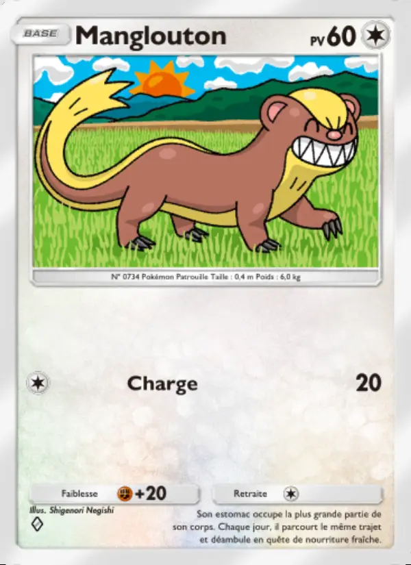 Image of the card Manglouton