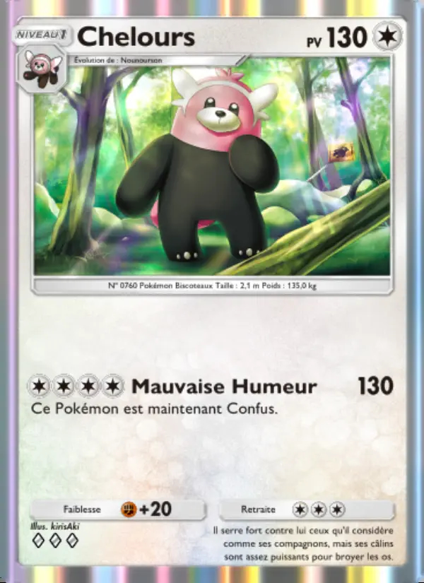 Image of the card Chelours