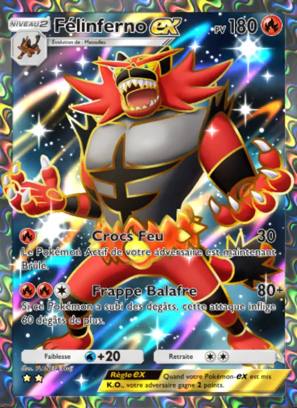 Image of the card Félinferno-ex