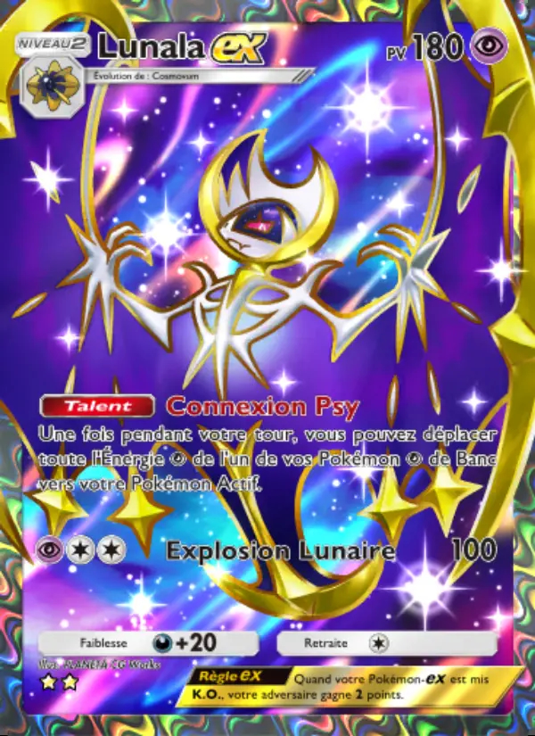Image of the card Lunala-ex