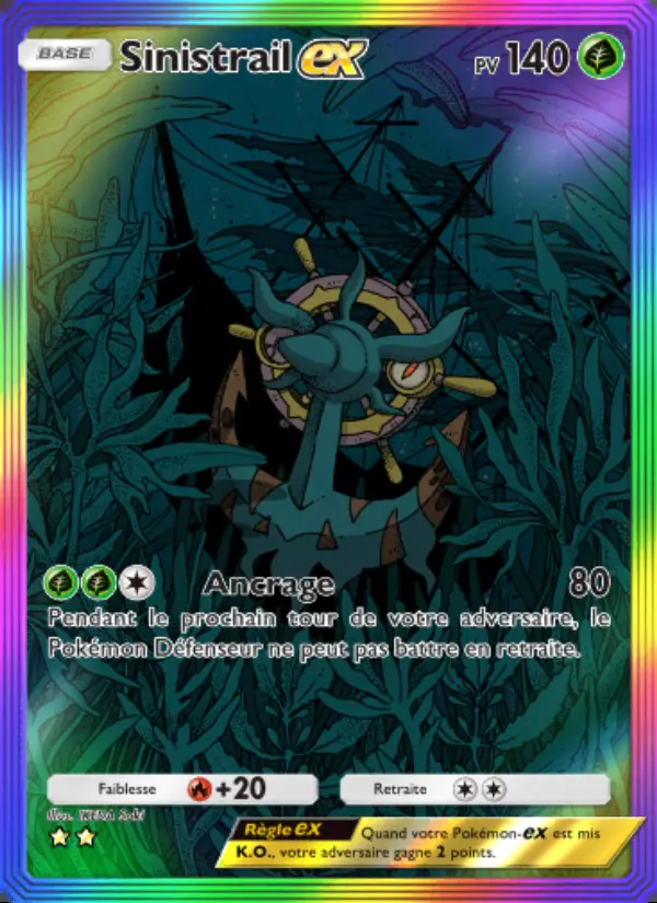 Image of the card Sinistrail-ex
