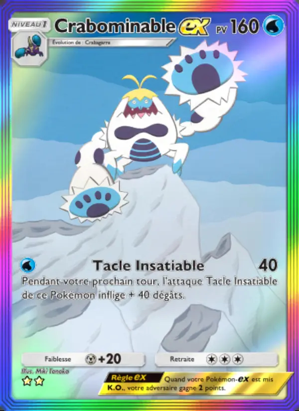 Image of the card Crabominable-ex