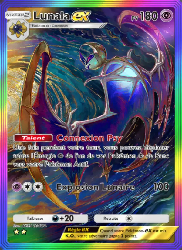 Image of the card Lunala-ex