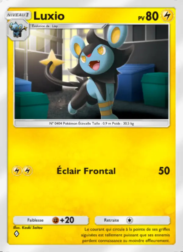 Image of the card Luxio