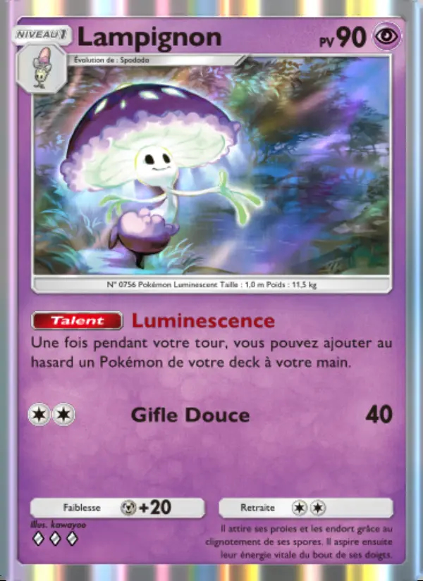 Image of the card Lampignon