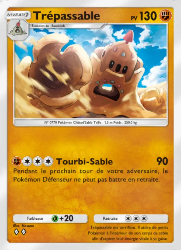 Image of the card Trépassable